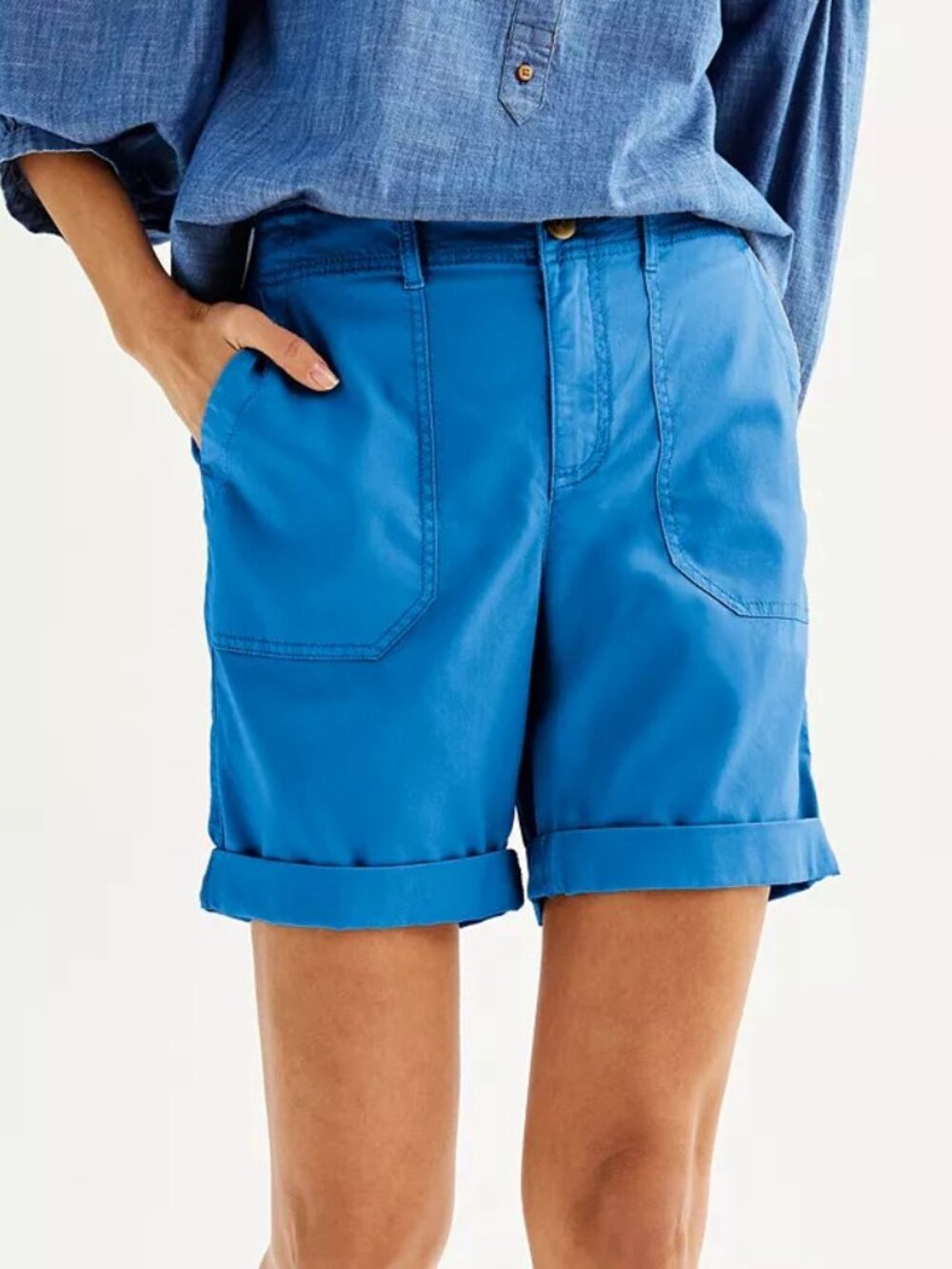 Sonoma Mid Rise Bermuda Shorts NWT